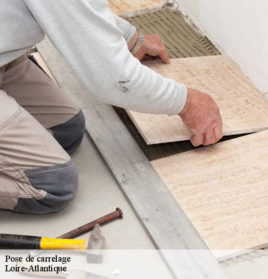 Pose de carrelage Loire-Atlantique
