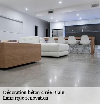 Décoration béton cirée blain-44130 Lamarque renovation