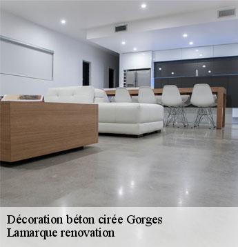 Décoration béton cirée gorges-44190 Lamarque renovation