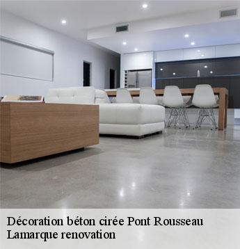 Décoration béton cirée pont-rousseau-44400 Lamarque renovation
