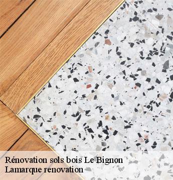 Rénovation sols bois le-bignon-44140 Lamarque renovation