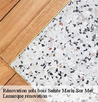 Rénovation sols bois sainte-marie-sur-mer-44210 Lamarque renovation