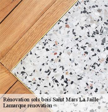 Rénovation sols bois saint-mars-la-jaille-44540 Lamarque renovation