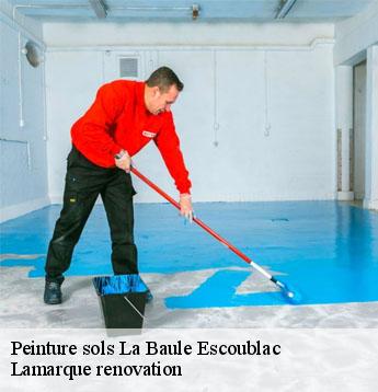 Peinture sols la-baule-escoublac-44500 Lamarque renovation