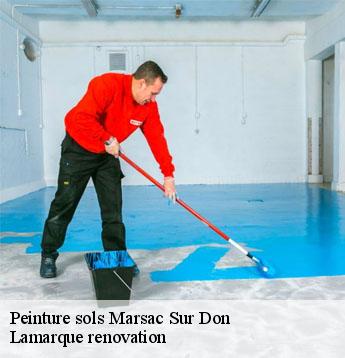 Peinture sols marsac-sur-don-44170 Lamarque renovation