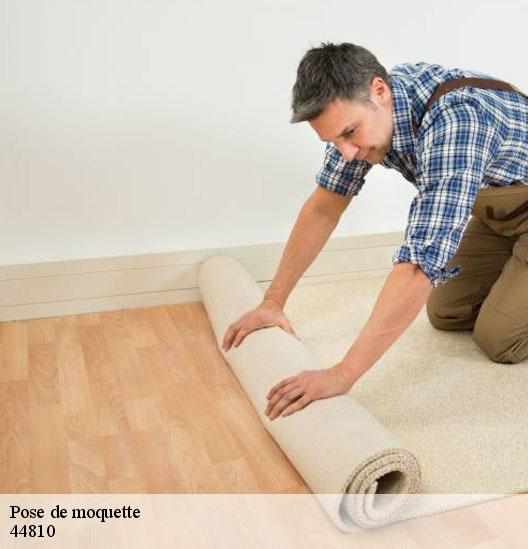 Pose de moquette 44810